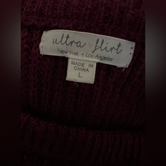 Burgundy sweater - Picture 6 of 6